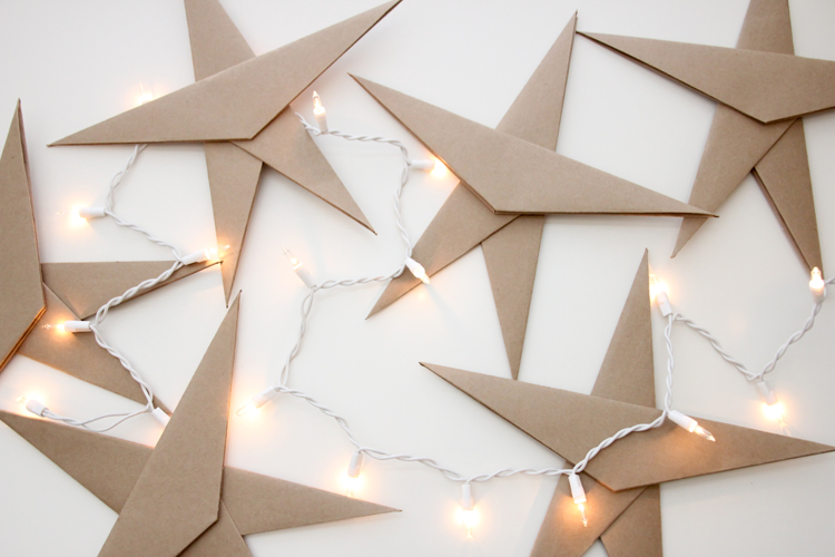 Make It Handmade: Almost Origami Ornament Stars-- With Delia Creates