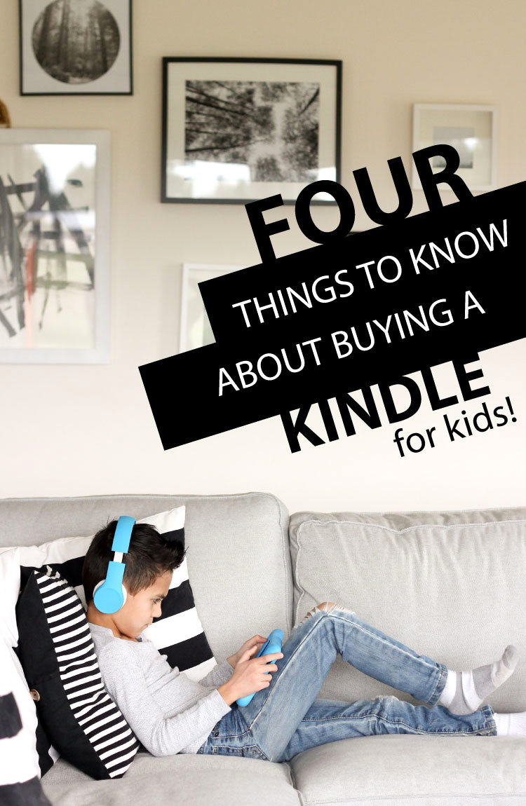 Four Things to know about buying Kindles for kids! delia creates