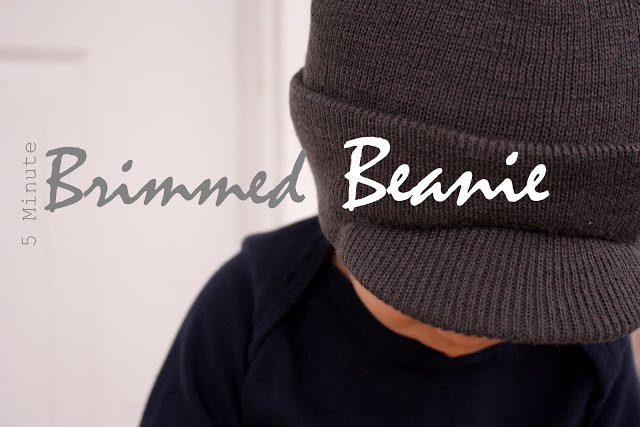 Five Minute Brimmed Beanie