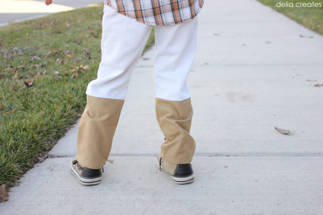 Too Short Pants to Color Blocked Pants
