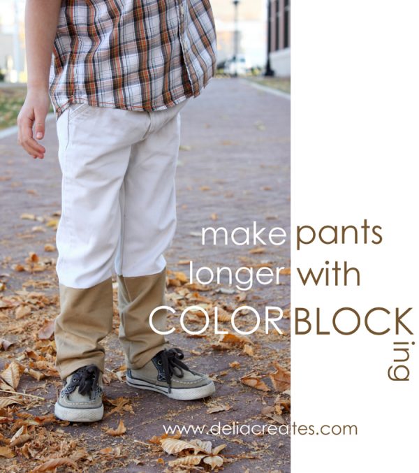 Too Short Pants to Color Blocked Pants