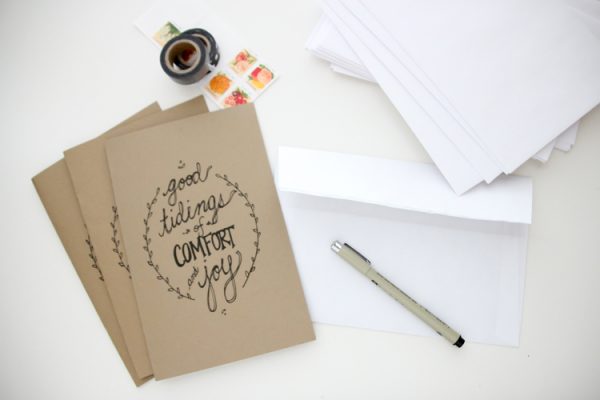 DIY Christmas Cards + free printable