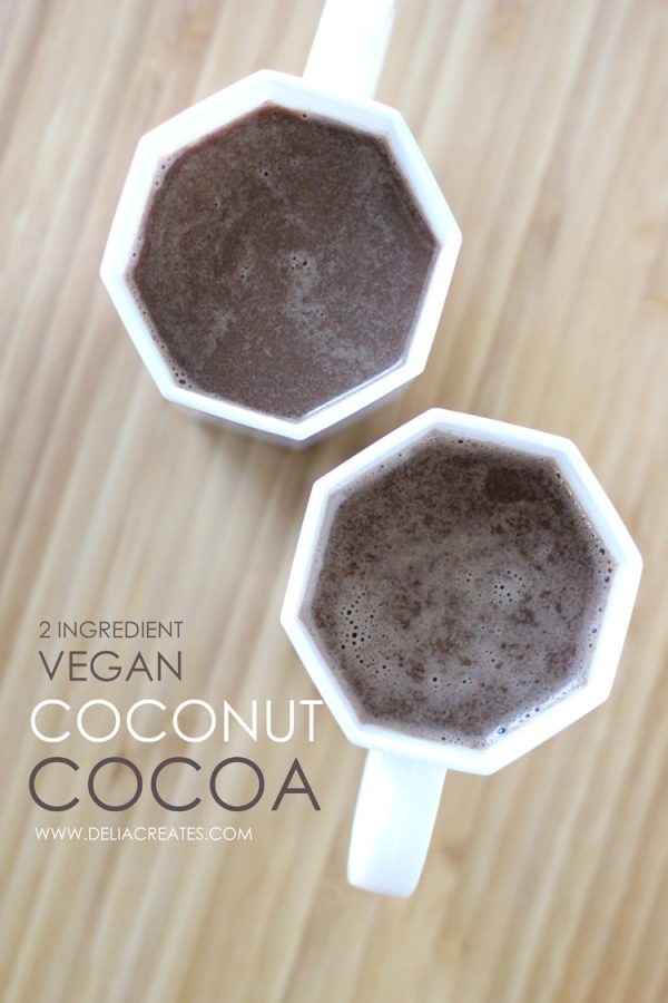 2 ingredient vegan coconut cocoa