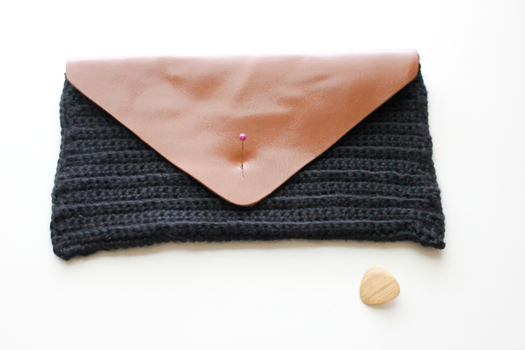 Crocheted Leather Flap Clutch (31 of 66)