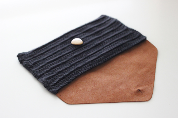 Crocheted Leather Flap Clutch (40 of 66)