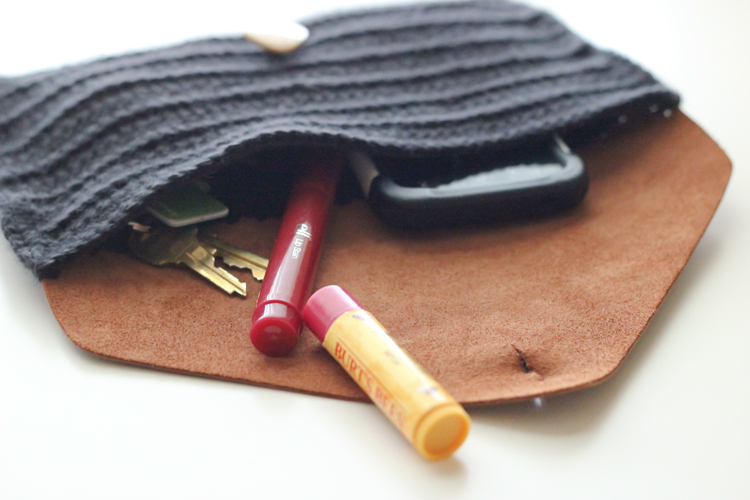 Crocheted Leather Flap Clutch (57 of 66)