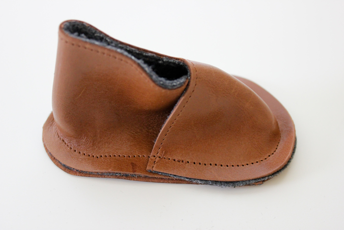 DIY Leather Baby Boy Boots - Free Pattern + Tutorial - Delia Creates (17)