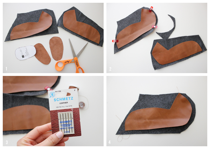 DIY Leather Baby Boy Boots - Free Pattern + Tutorial - Delia Creates (6)