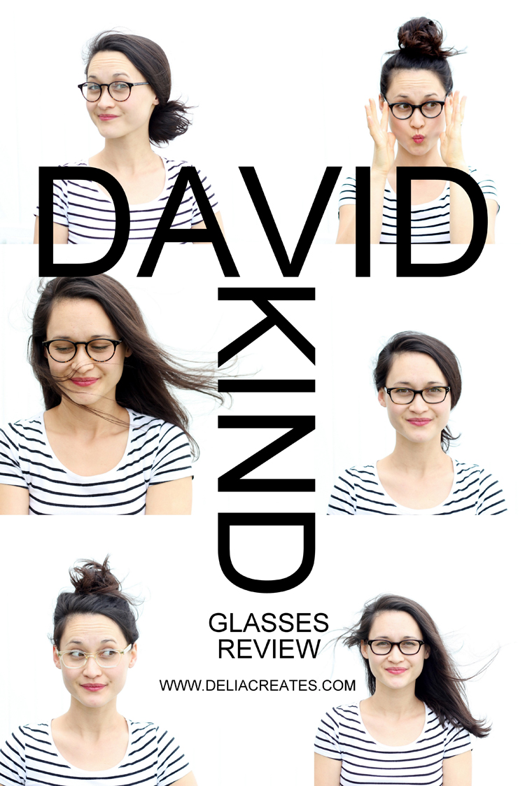 Buying Glasses Online from David Kind - Delia Creates