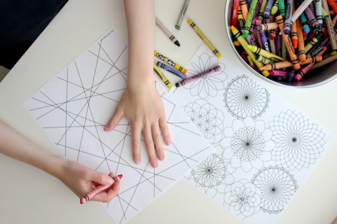 Giant Coloring Sheet Printables – FREE!