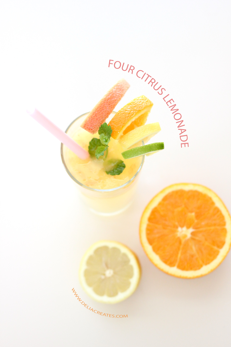Four Citrus Lemonade - Delia Creates