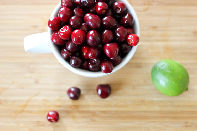 Easy Cherry Lime Freezer Jam Recipe - Delia Creates