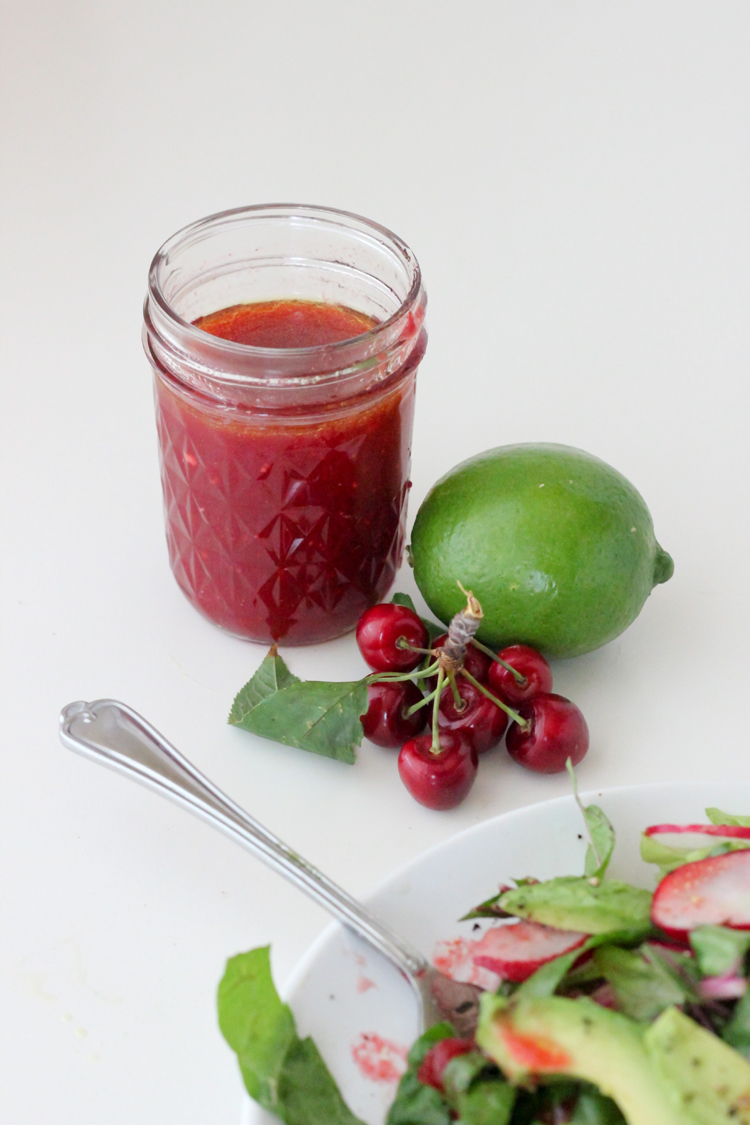 Sweet Cherry Lime Vinaigrette Recipe - Delia Creates