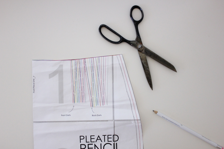 Knit Pencil Skirt Pattern Re-Mix - Delia Creates