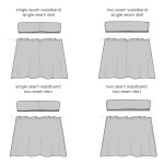 Girls Basic Flexible Waist Skirt – FREE PATTERN