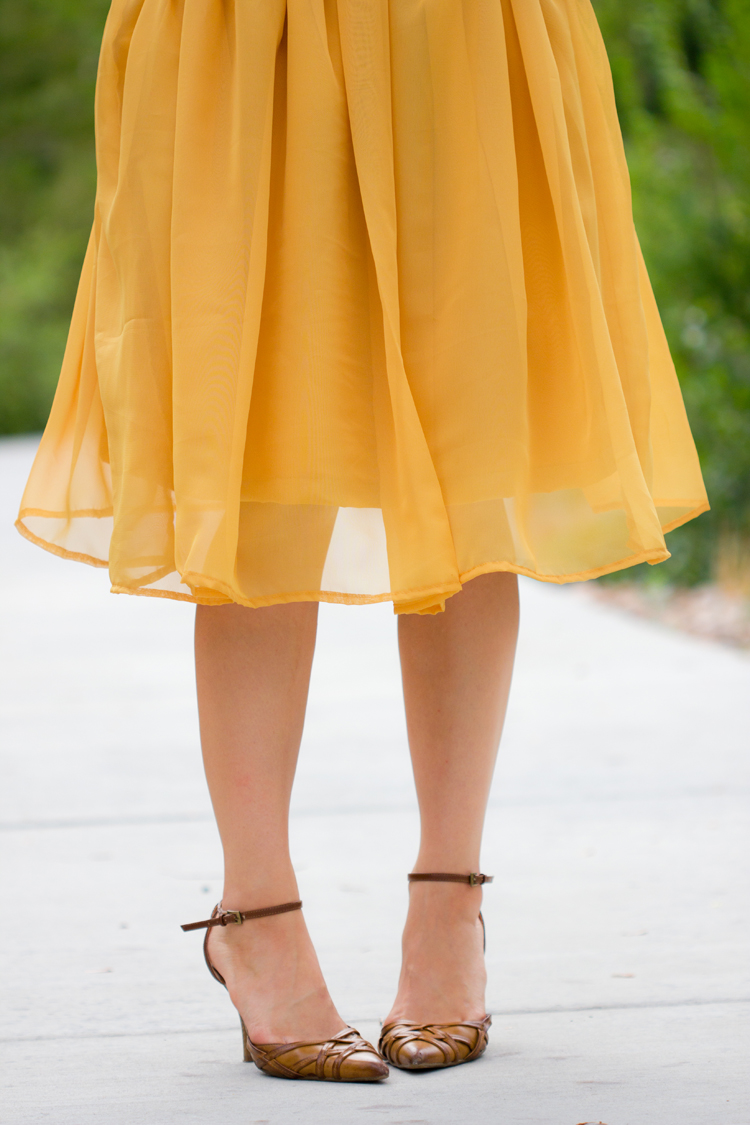 Chiffon Gathered Skirt Pattern Re Mix Tutorial