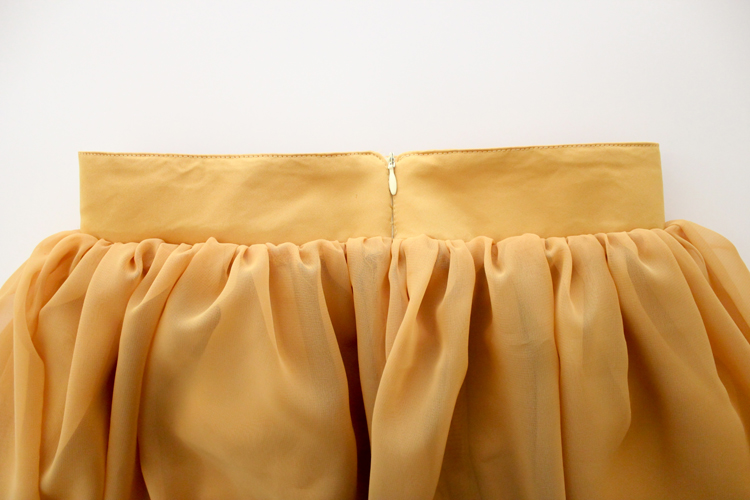 Chiffon Gathered Skirt Pattern Re-Mix - Delia Creates