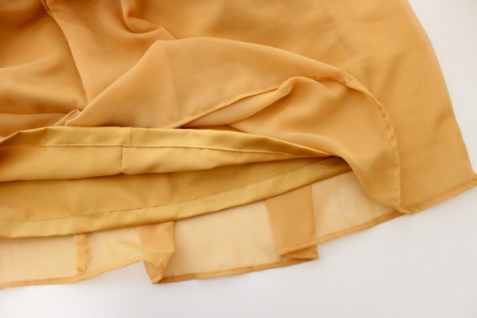 Chiffon Gathered Skirt Pattern Re Mix Tutorial
