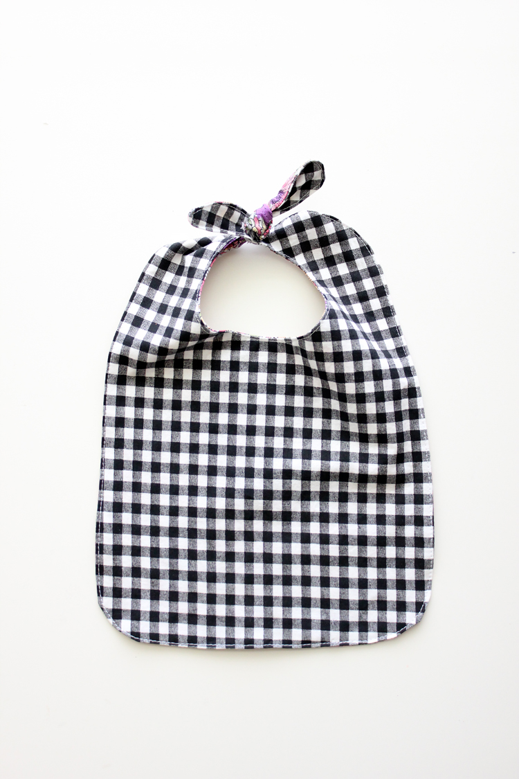 Knotted Pass Through Baby Bibs FREE PATTERN - Delia Creates