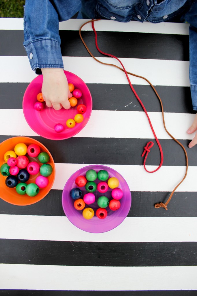 DIY Cute Easy Toddler Safe Necklaces