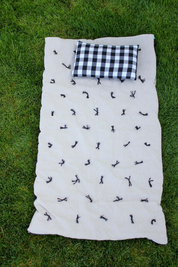DIY Toddler Sleeping Bag TUTORIAL