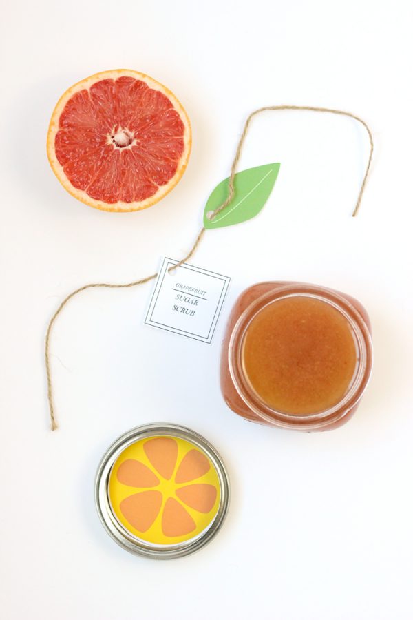 Citrus Sugar Scrubs Recipes and Free Printable!
