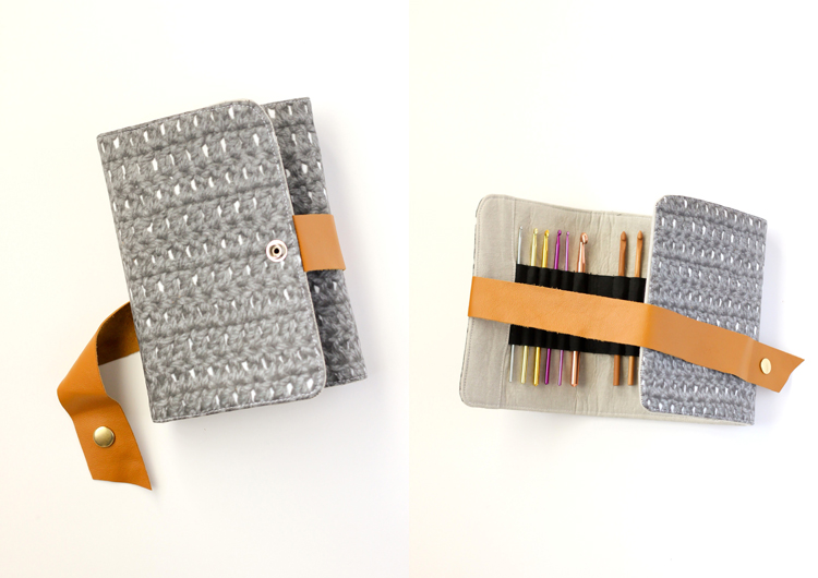 Crochet hook case TUTORIAL // Delia Creates