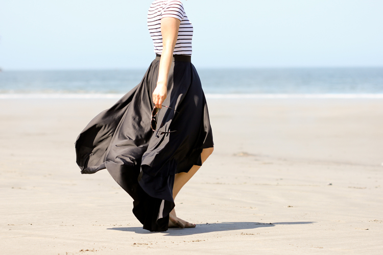 Easy DIY Fishtail Circle Skirt Tutorial