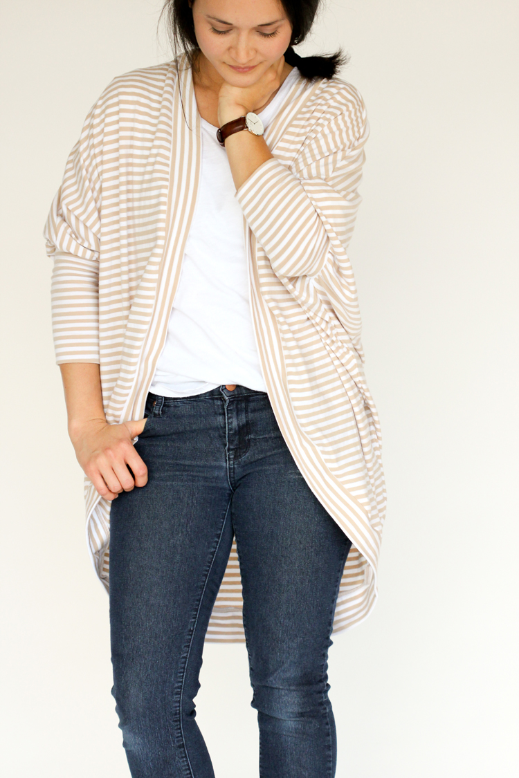 Carrie Cardigan sewing pattern // Delia Creates
