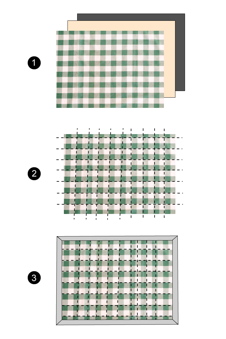 Gingham Baby Quilt TUTORIAL // Delia Creates