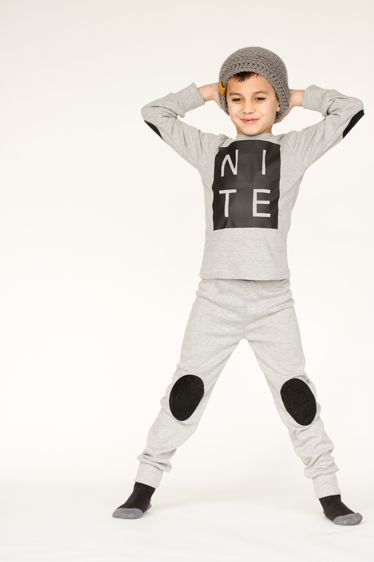 Simple, Modern Boys' Pajamas // Delia Creates