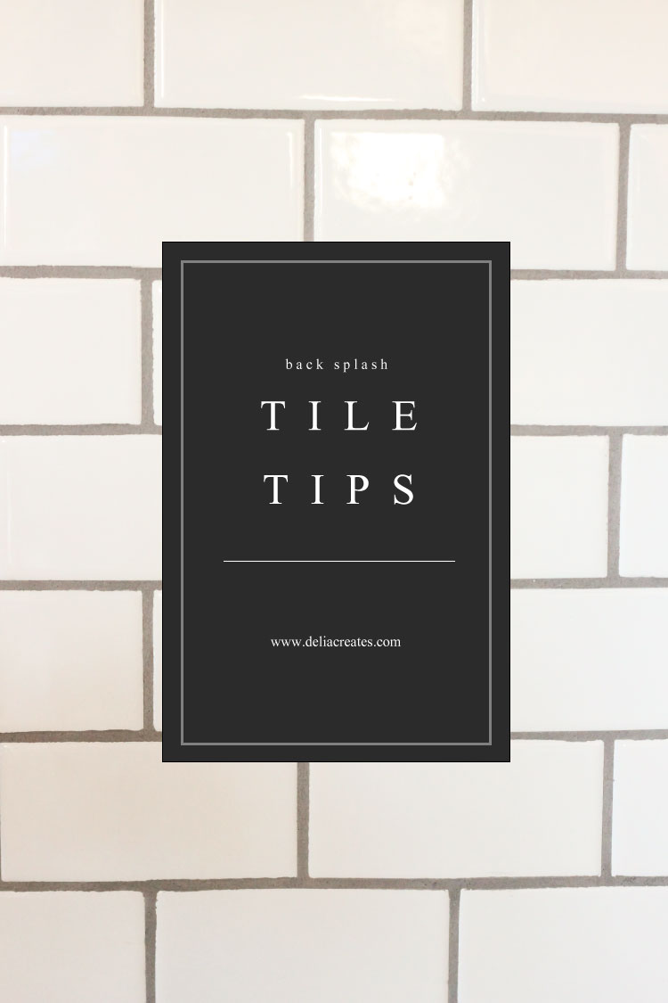 Kitchen Renovation Series: Installing a Tile Back Splash