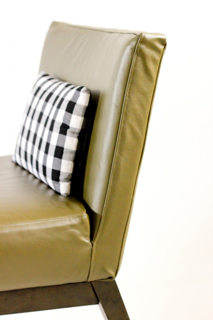 How to Sew Leather Upholstery Slipcovers with your home sewing machine