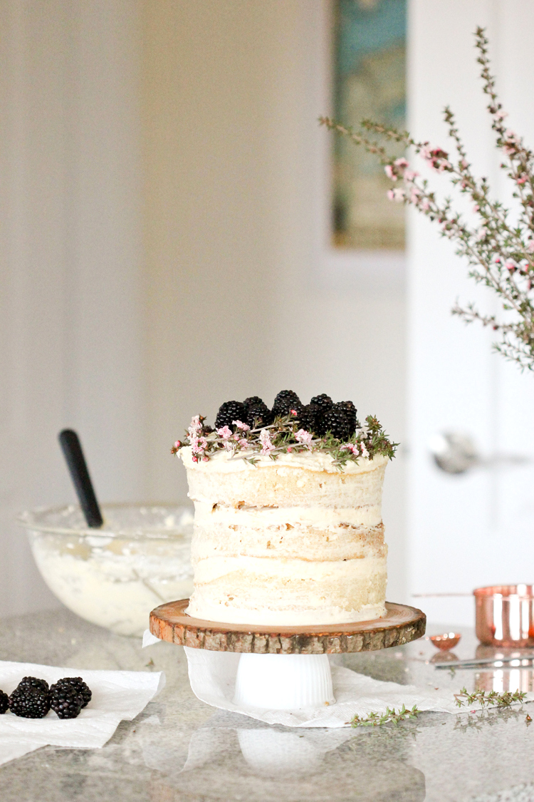 Wood Slice Cake Plate Tutorial by Delia Creates