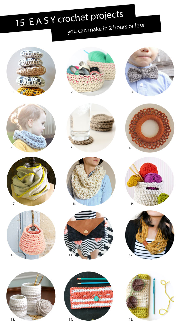 Gather Friends for a Stitch 'n' Flix Party + 15 Easy Crochet Projects // www.deliacreates.com