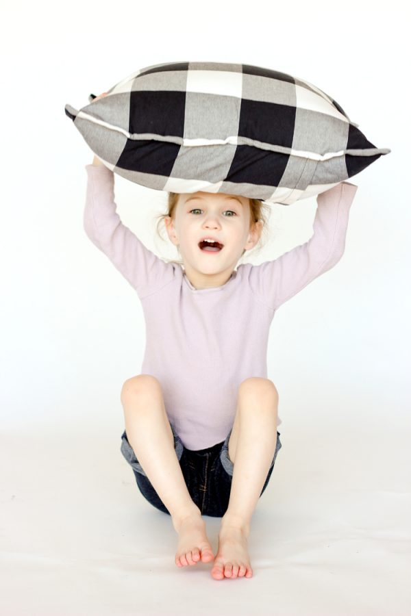 French Seam Envelope Pillowcase Tutorial