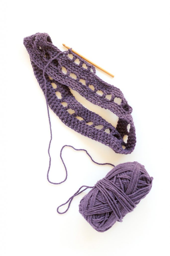 Three + One Toddler Infinity Scarf FREE PATTERN