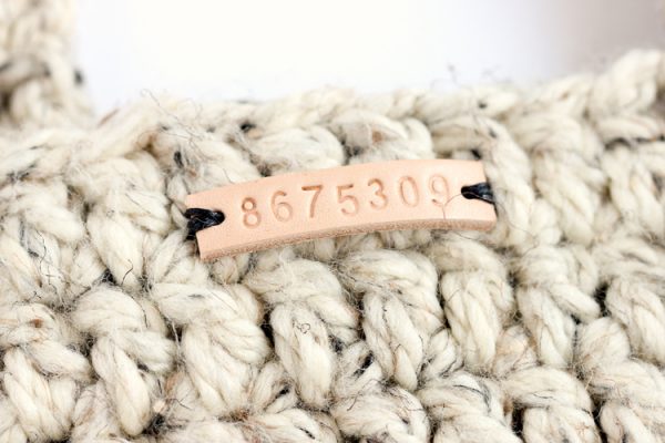 Stamped Leather Labels – TUTORIAL