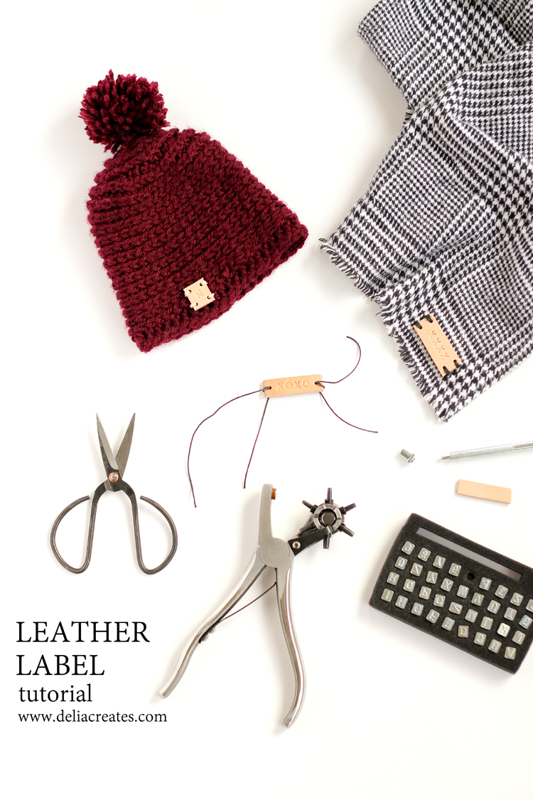 5 Little Monsters: Leather Tags for Crochet Projects