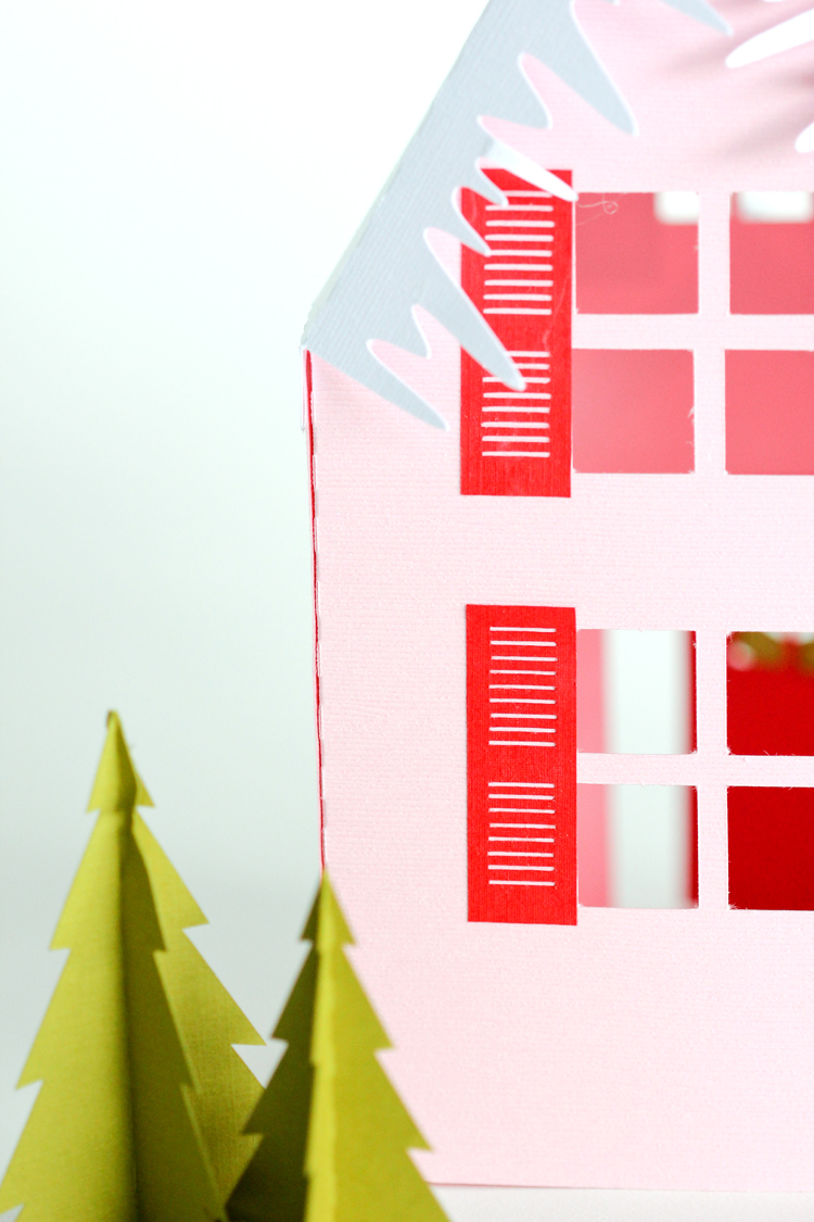  Maisons de vacances en papier - modèles gratuits! // www.délices créés.com