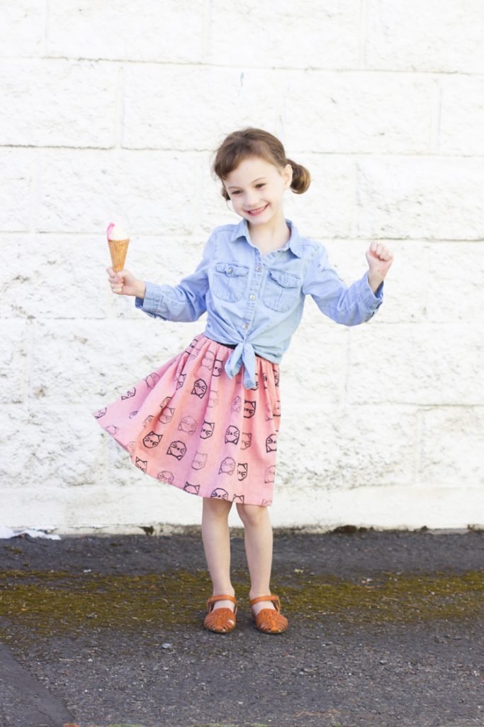 Cadre Cat Skirt