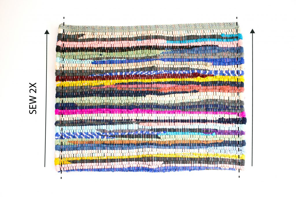 Rug Rag + Leather Bag Tutorial