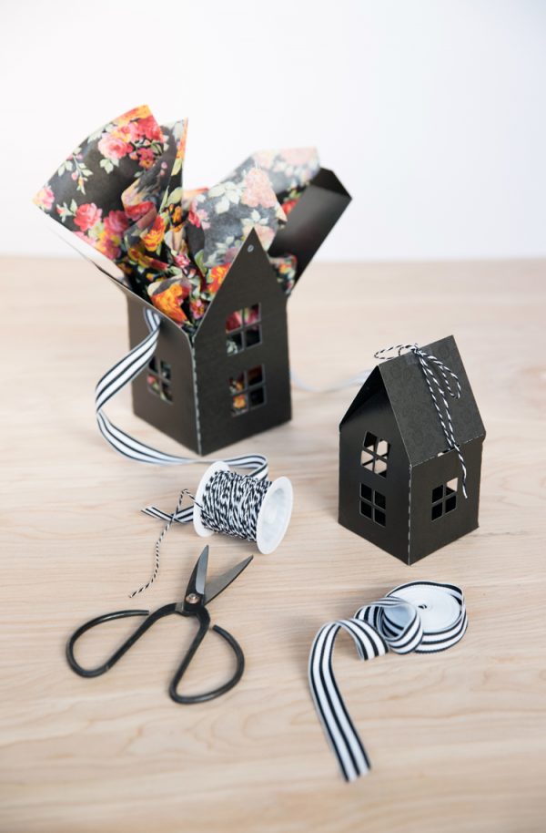 Little House Gift Boxes Free Cut Files