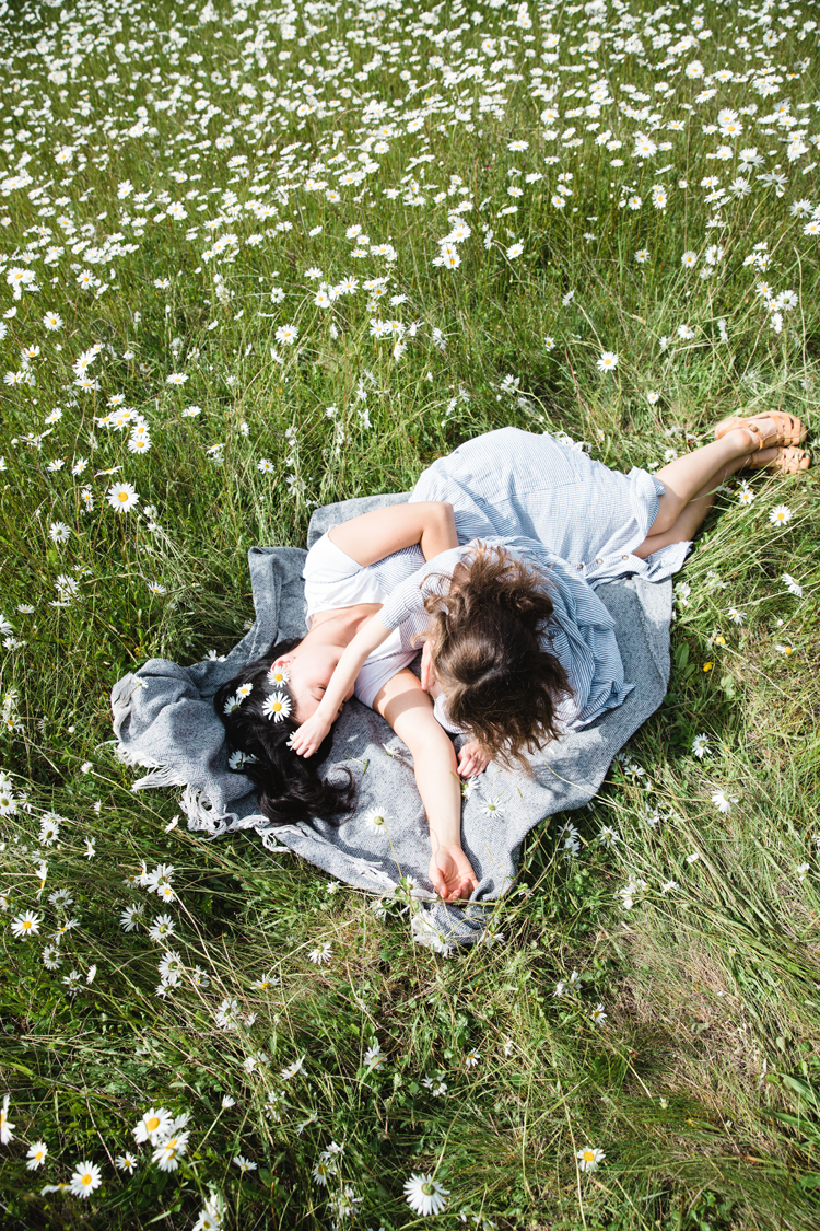 Mommy and Me Dresses in Daisy Fields