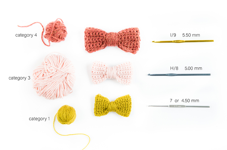 Crochet Basics - How to Single Crochet + Crochet Bow Tutorial // www.deliacreates.com