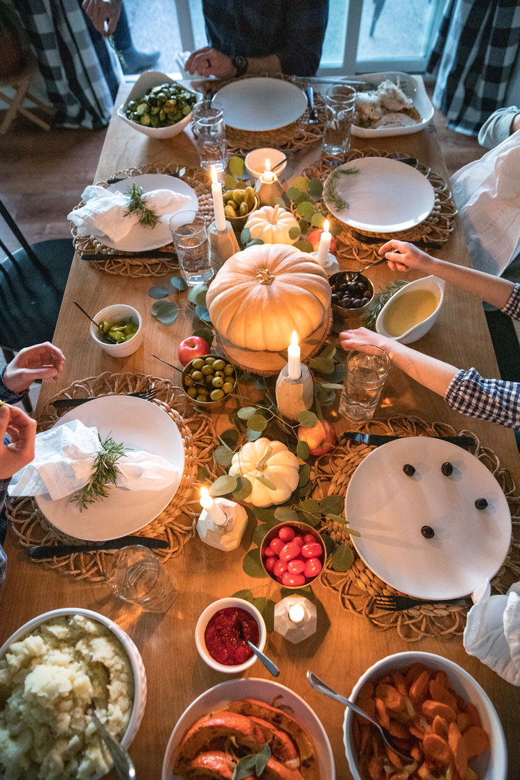 Allergy Friendly Thanksgiving Dinner // www.deliacreates.com