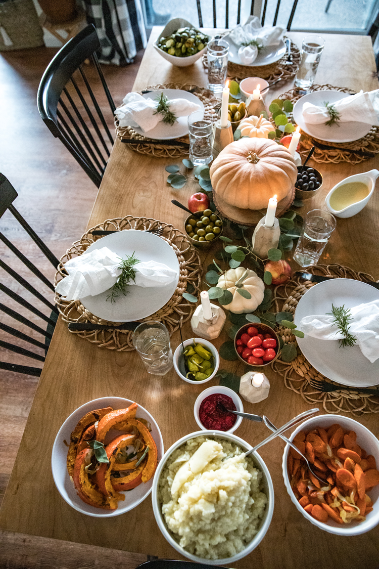 Allergy Friendly Thanksgiving Dinner // www.deliacreates.com