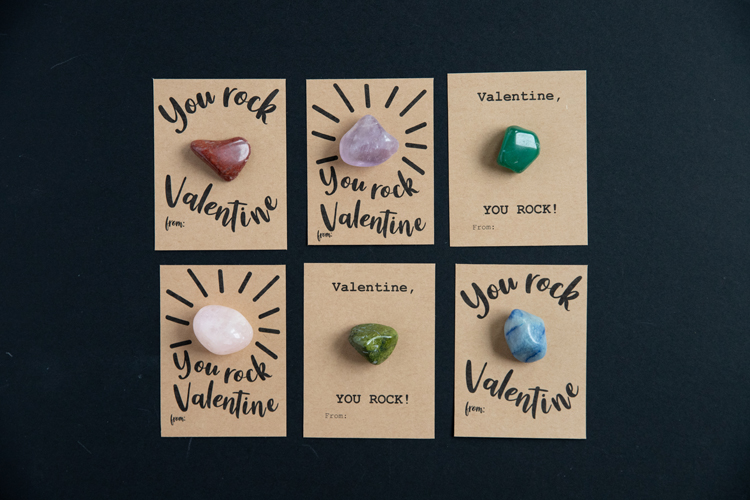 You Rock Valentine - FREE Printable! // www.deliacreates.com