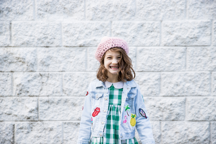 Crochet Basics: Free Beret Pattern! // video tutorial on how to crochet in the round - great for beginners! // www.deliacreates.com