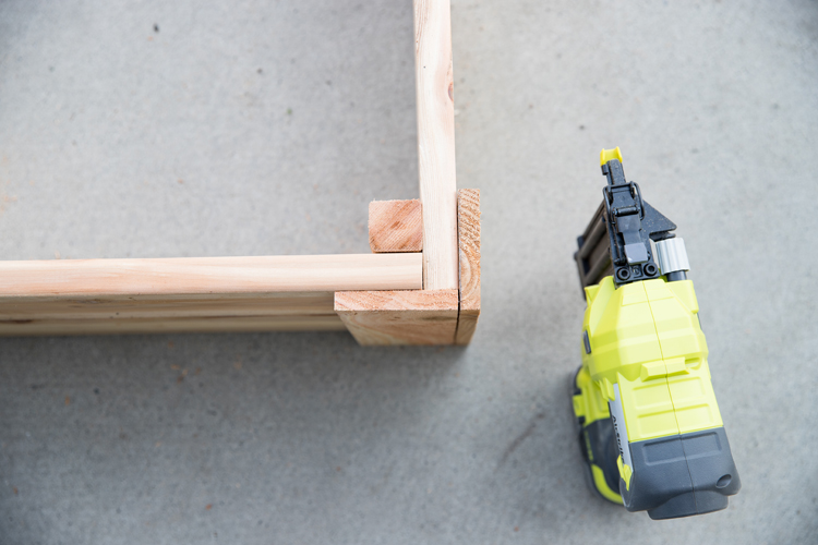 How To Make Cedar Raised Garden Beds // www.deliacreates.com// step by step tutorial with pictures